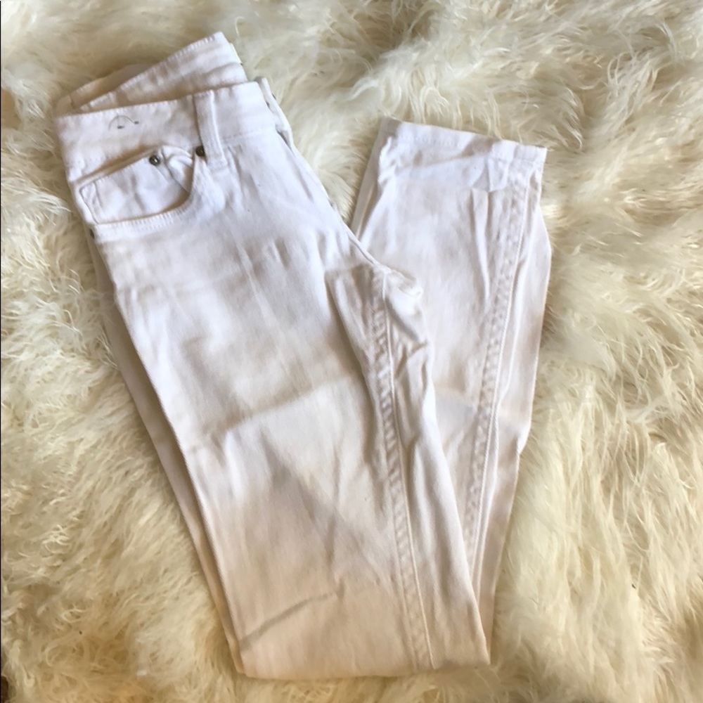 White jeans